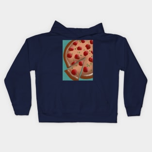 Pepperoni Pizza Kids Hoodie